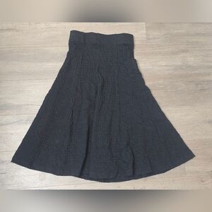 Sfizio Made In Italy Textured Skirt Cotton Blend Womens Size Small